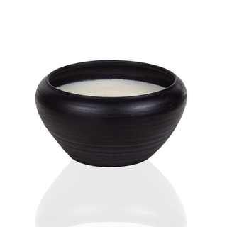 Ceramic Candle in elegant black, a stylish addition to your home decor by Laguna Candles