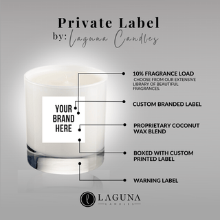 Laguna Candles: Private Label Candle Manufacturer in California, USA, for your custom candle production needs