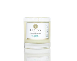 Elevate your ambiance with Laguna Candles Waterfall 11oz classic candle