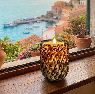 Black Murano Heirloom Candle