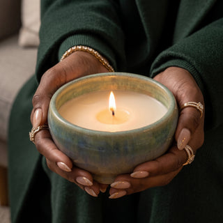 Artisan Porcelain Candle