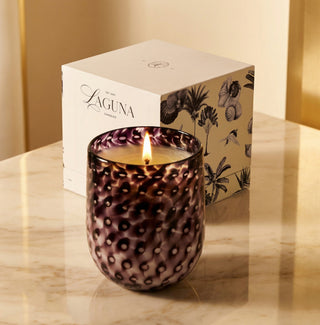Black Murano Heirloom Candle